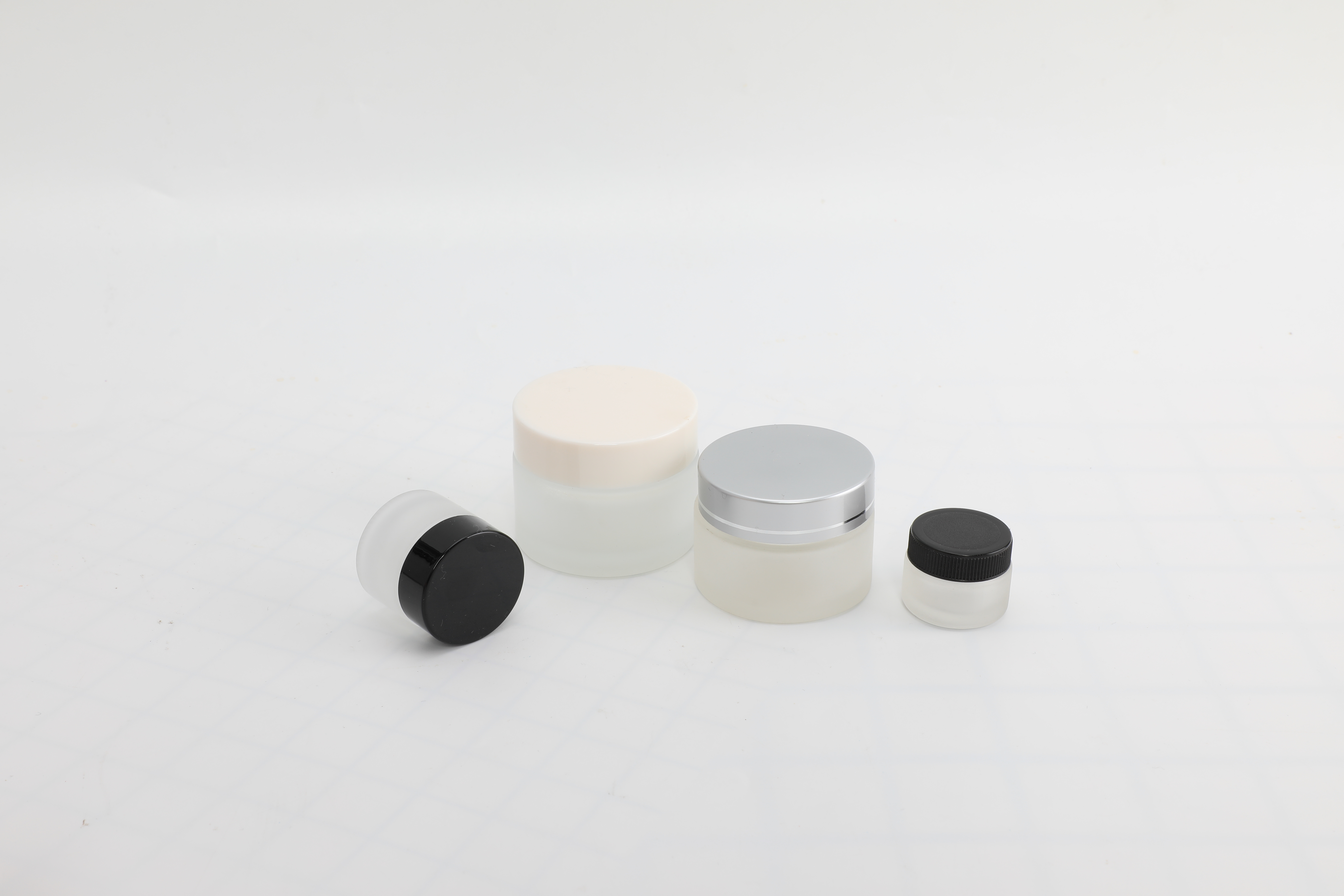 Hot Selling Multi Capacity Glass Face Cream Jars Lotion Jar