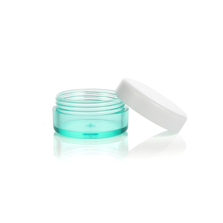 Hot Selling Multi Color 5ml Sample Plastic Cosmetic Jar Cream