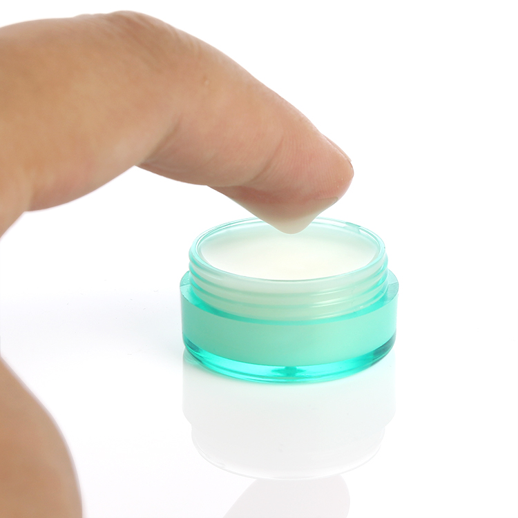 Hot Selling Multi Color 5ml Sample Plastic Cosmetic Jar Cream