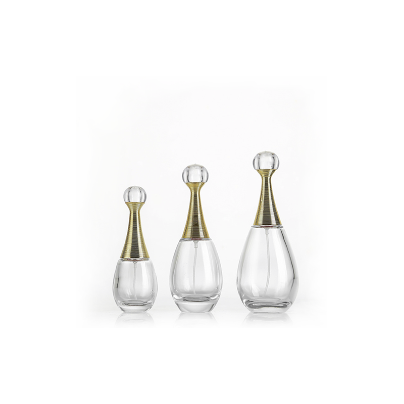 Hot Selling Perfume Glass Bottle 60ml 100ml Luxury Perfume Bottle Perfume Spray Bottle PUMP Sprayer Screen Printing Gift Clear