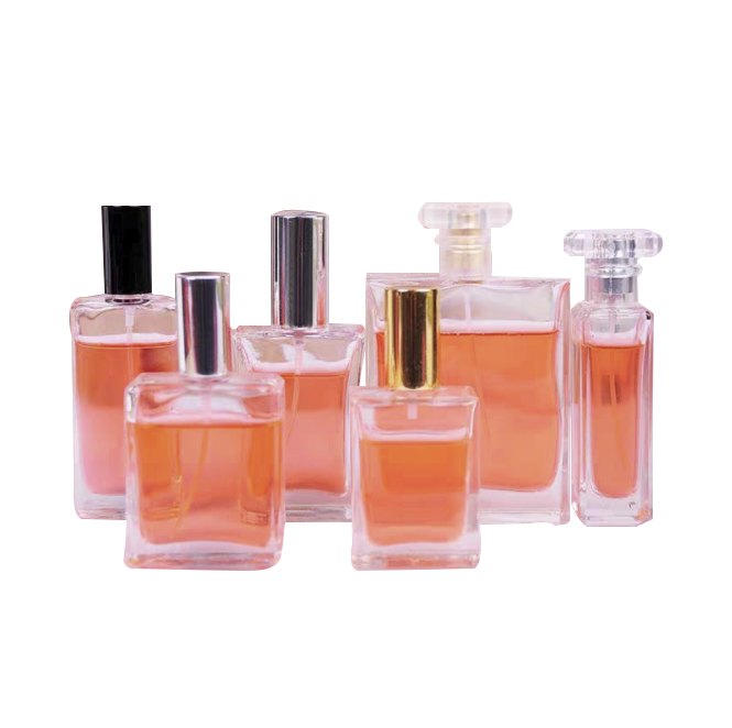Hot Selling Perfume Glass Bottle 60ml 100ml Luxury Perfume Bottle Perfume Spray Bottle PUMP Sprayer Screen Printing Gift Clear