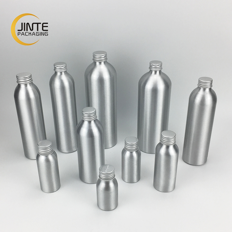 Hot Selling Products 50ml 100ml 200ml 250ml 300ml 500ml 600ml 750ml Aluminum Bottle with Aluminum Screw Lid