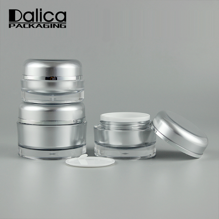 Hot Selling Round 5g/15g/30g/50g/100g/150g/200g Cosmetic Face Plastic Cream Jar