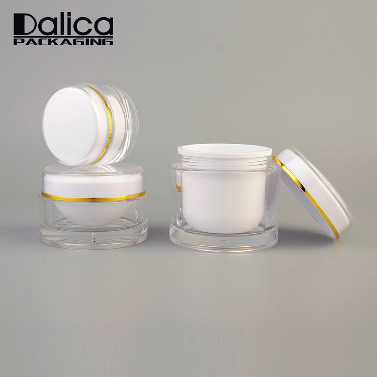 Hot Selling Round 5g/15g/30g/50g/100g/150g/200g Cosmetic Face Plastic Cream Jar
