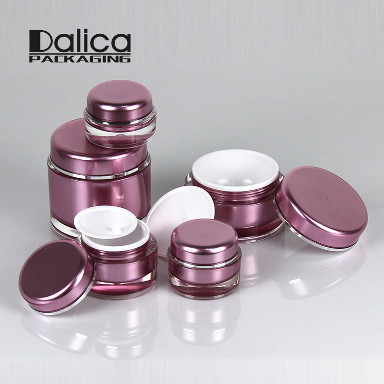 Hot Selling Round 5g/15g/30g/50g/100g/150g/200g Cosmetic Face Plastic Cream Jar