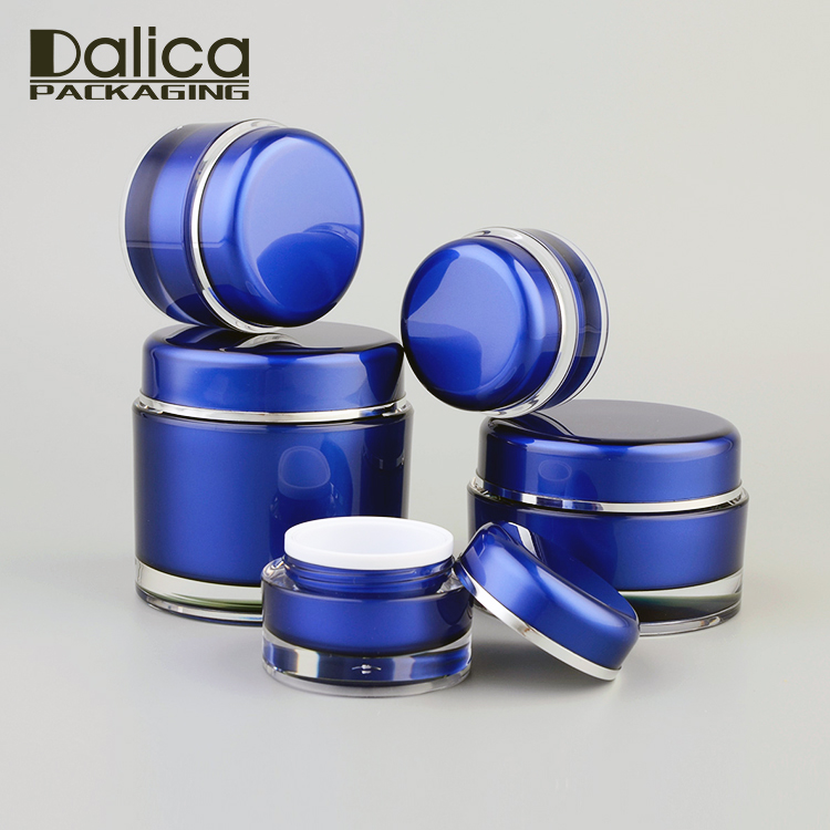 Hot Selling Round 5g/15g/30g/50g/100g/150g/200g Cosmetic Face Plastic Cream Jar