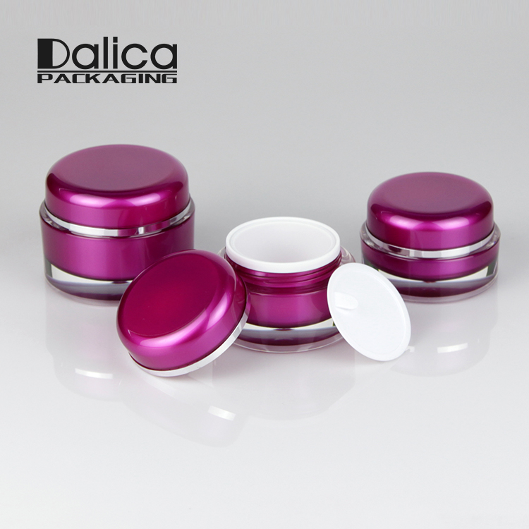 Hot Selling Round 5g/15g/30g/50g/100g/150g/200g Cosmetic Face Plastic Cream Jar