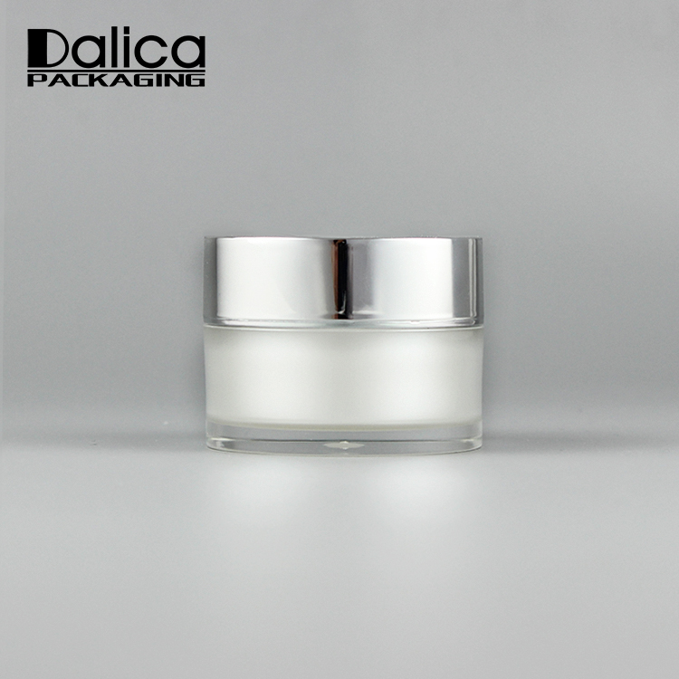 Hot Selling Round Acrylic 0.5oz 1oz 2oz 4oz 8oz Hair Care Facial Cream Jar