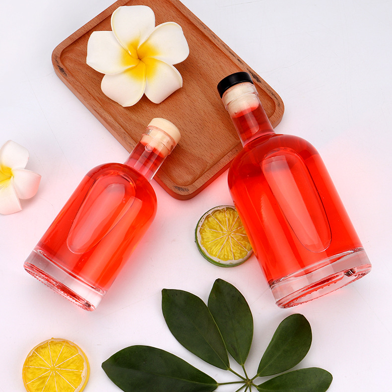 Hot Selling Stocked 100Ml 200Ml 375Ml 500Ml 750Ml 1000Ml Top Quality Oslo Glass Bottle For Vodka Liquor Wine