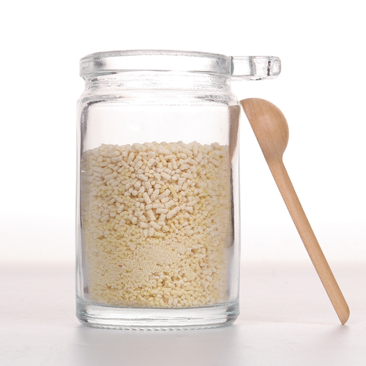 Hot Selling Wholesale Glass Jar With Spoon Kitchen