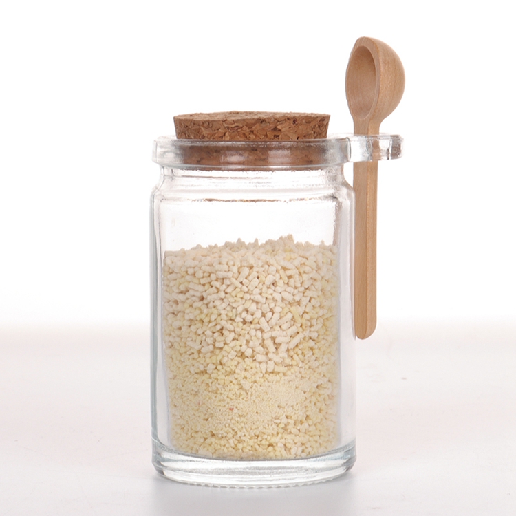 Hot Selling Wholesale Glass Jar With Spoon Kitchen