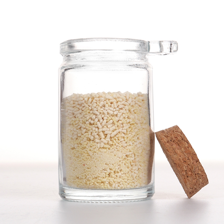 Hot Selling Wholesale Glass Jar With Spoon Kitchen