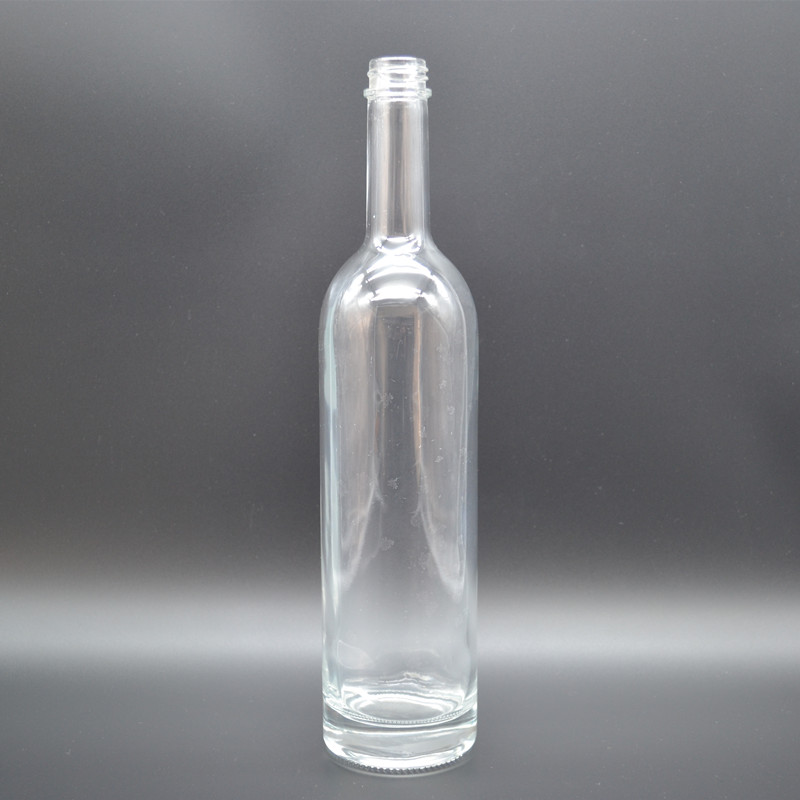 Hot Stamping 500ml 700ml 750ml liquor brandy glass bottle