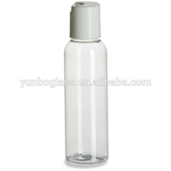 Hot Stock 30 60 120 250 500 empty hand sanitizer Clear PET Bottles with Disc Top Caps