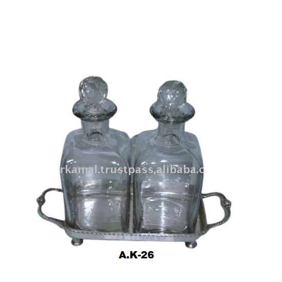 Hot Wholesale Glass Vinegar Bottle For Oiler cruet condiment packing