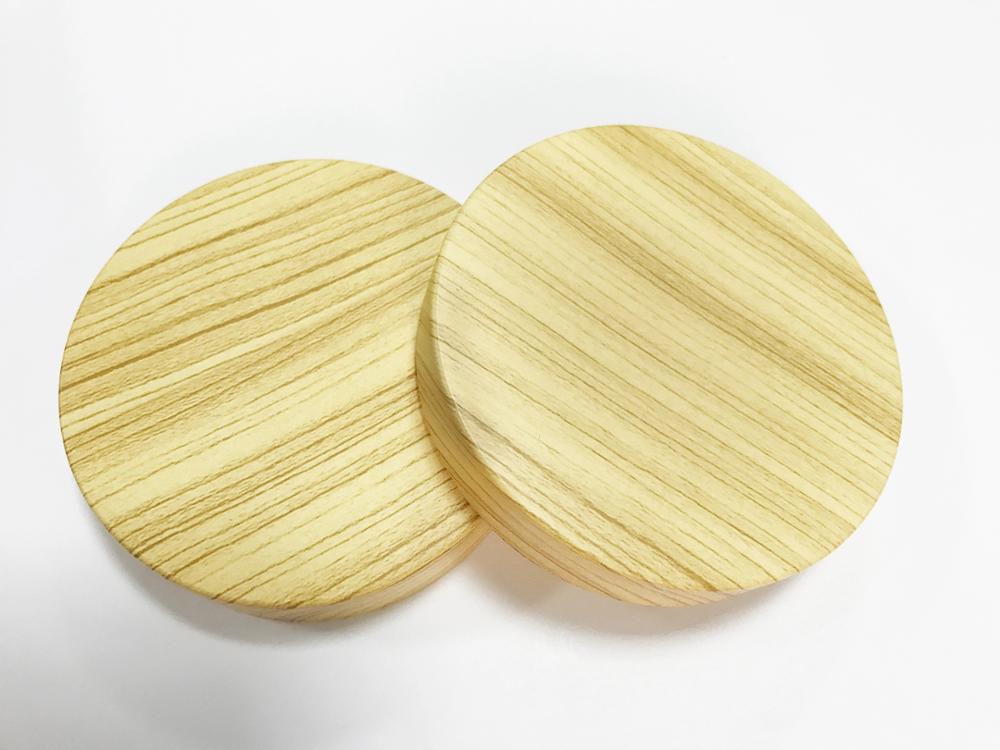 Hot new products plastic jars with screw top lids cream jar with bamboo lid, face cream jars