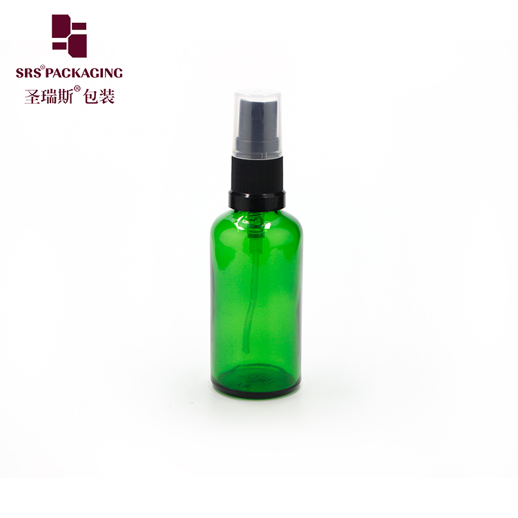 Hot product 50ml household three color fine mist spray glass bottle