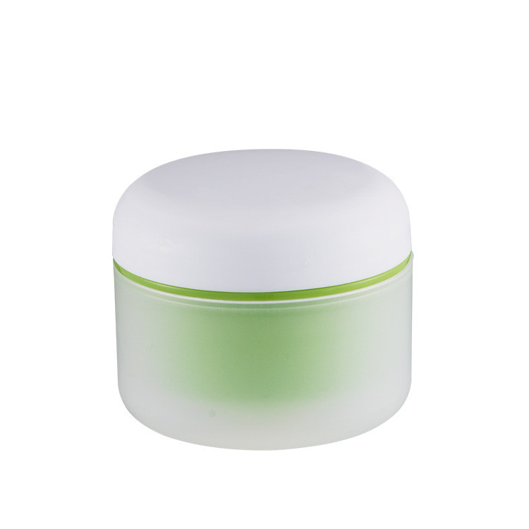 Hot sale 100g Double Walled PP inner cap Split Cream Jar