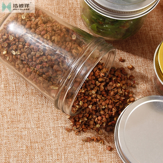 Hot sale 100ml chilli sauce glass jar with aluminium cap
