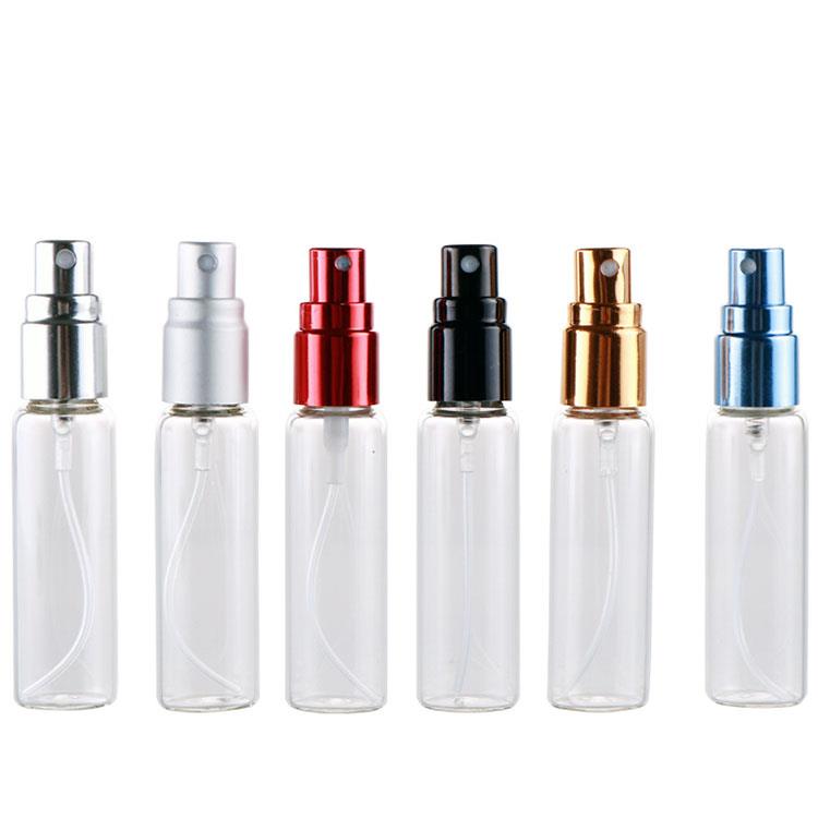 Hot sale 10ml 15ml Glass Perfume Vials Mist Spray Perfumer Empty Glass Bottle for Perfume Mini Glass Vial