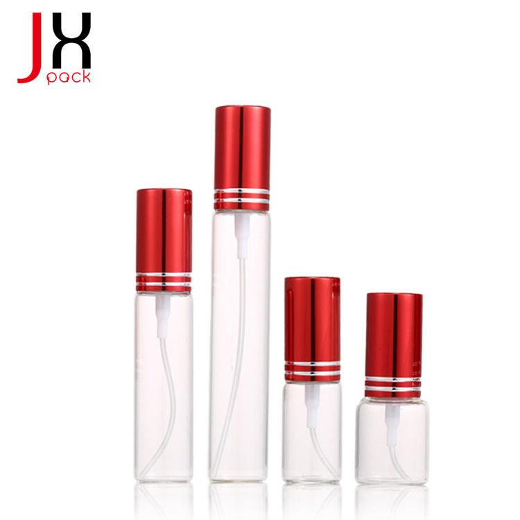 Hot sale 10ml 15ml Glass Perfume Vials Mist Spray Perfumer Empty Glass Bottle for Perfume Mini Glass Vial
