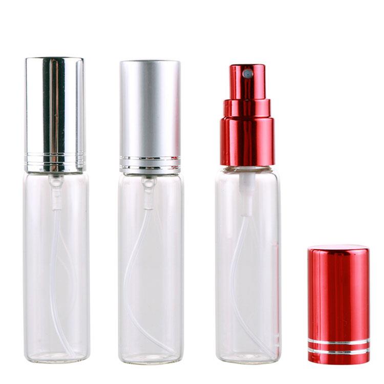 Hot sale 10ml 15ml Glass Perfume Vials Mist Spray Perfumer Empty Glass Bottle for Perfume Mini Glass Vial