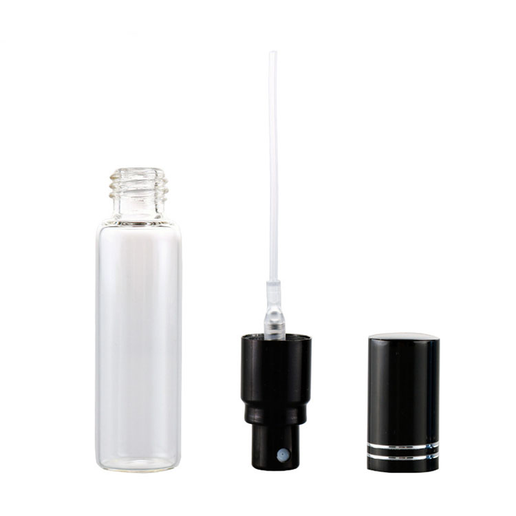 Hot sale 10ml 15ml Glass Perfume Vials Mist Spray Perfumer Empty Glass Bottle for Perfume Mini Glass Vial