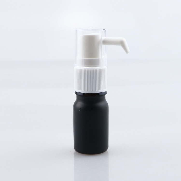 Hot sale 10ml 30ml 50ml Amber Glass Nasal Spray Glass Bottle With Spray