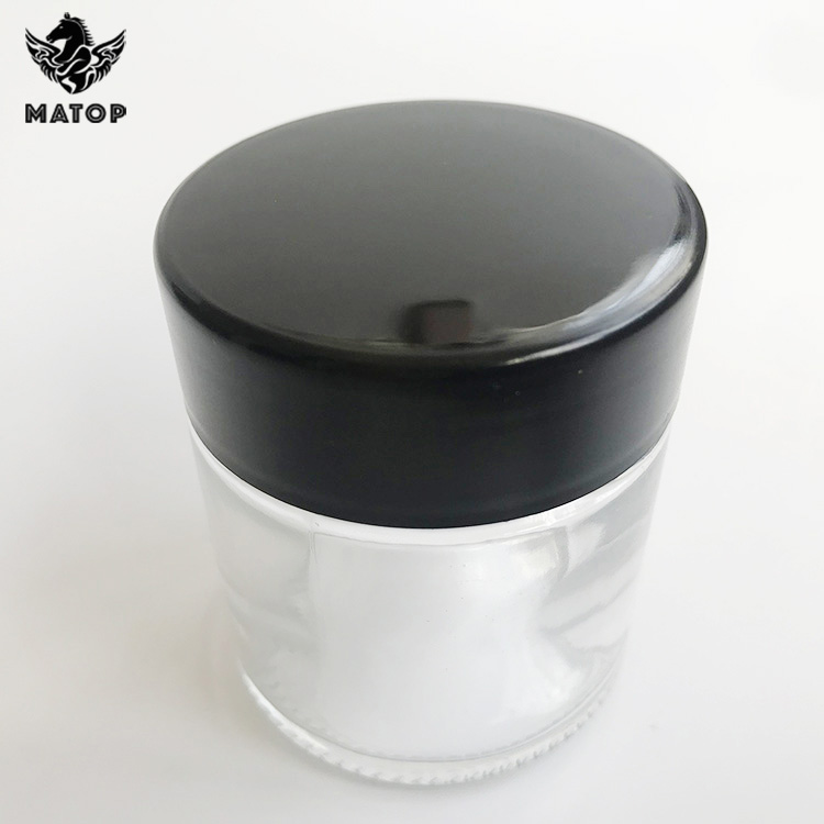 Hot sale 120ml 4OZ Clear Glass Concentrate Cosmetic Jars