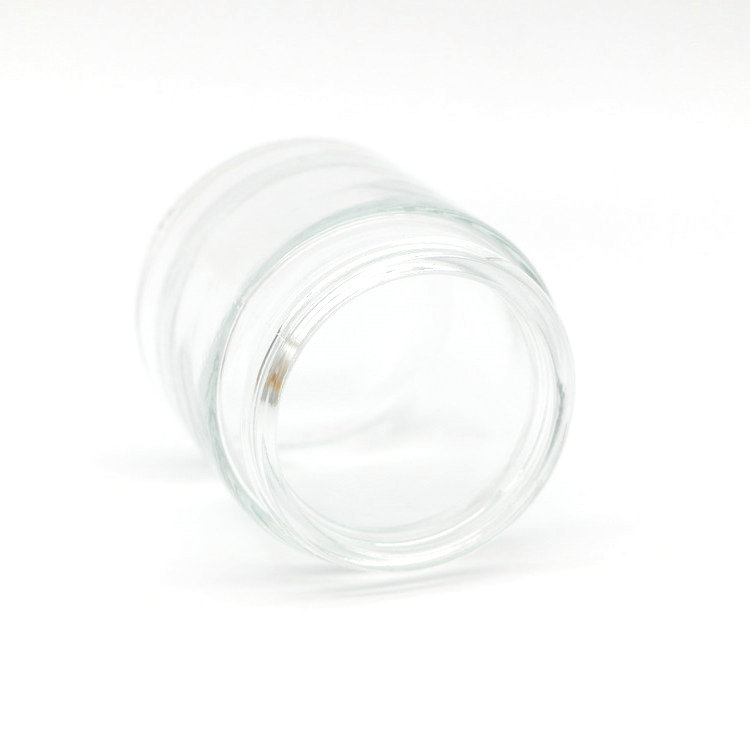 Hot sale 120ml big cream jar/cosmetic glass jars