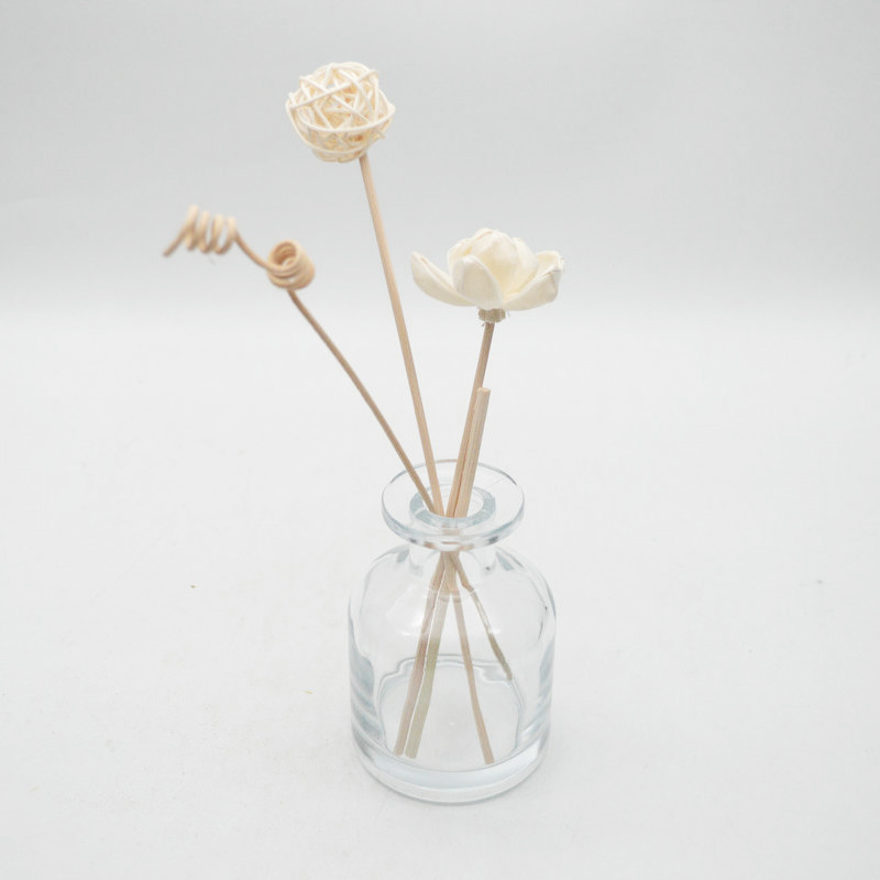 Hot sale 140ml cylinder diffuser glass bottle Long Lasting Home Fragrance Sticks Diffuser for Bathroom