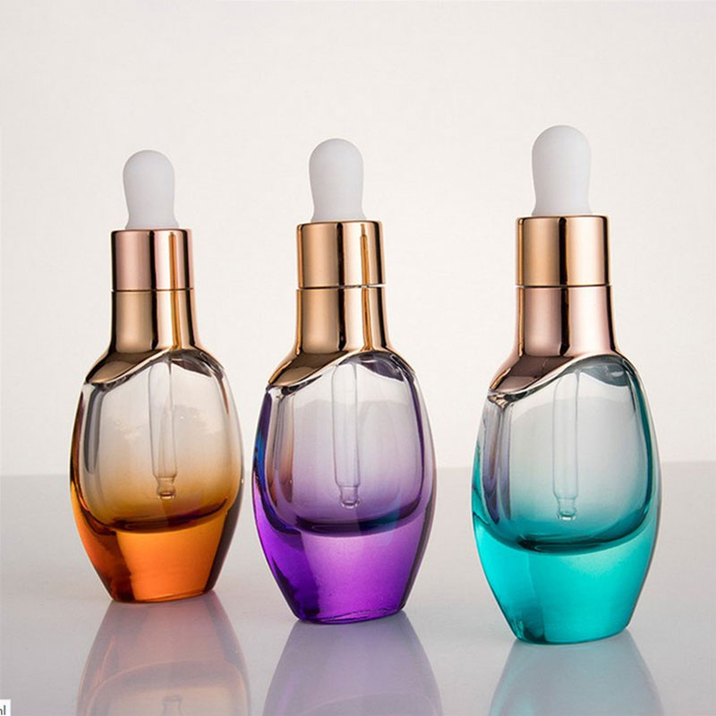 Hot sale 15ml 30ml Perfume Dropper Bottle for Serum Essence Essential Oil