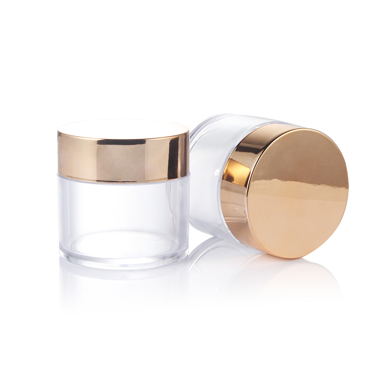 Hot sale 1OZ PS round  dipping powder container