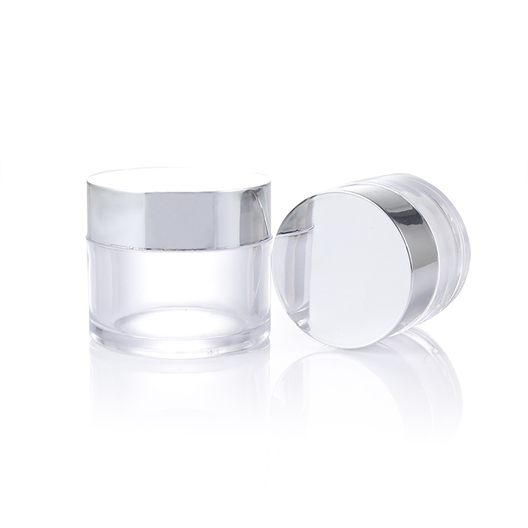 Hot sale 1OZ PS round dipping powder container