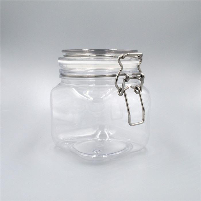 Hot sale 200ml white frosted matt opaque pet kilner jar for cosmetic body butter bath salt bpa free