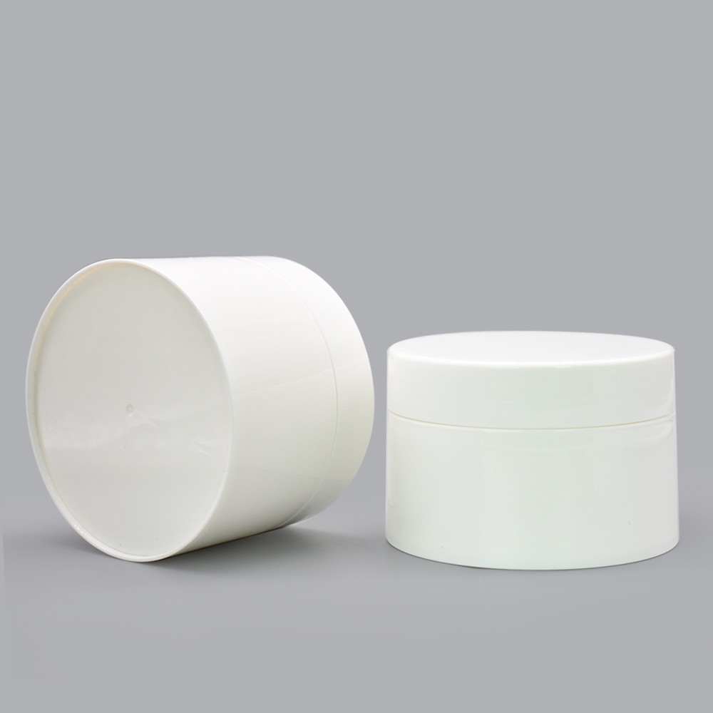 Hot sale 30g 50g 100g 120g pp jar new fashion white plain plastic cosmetic jar