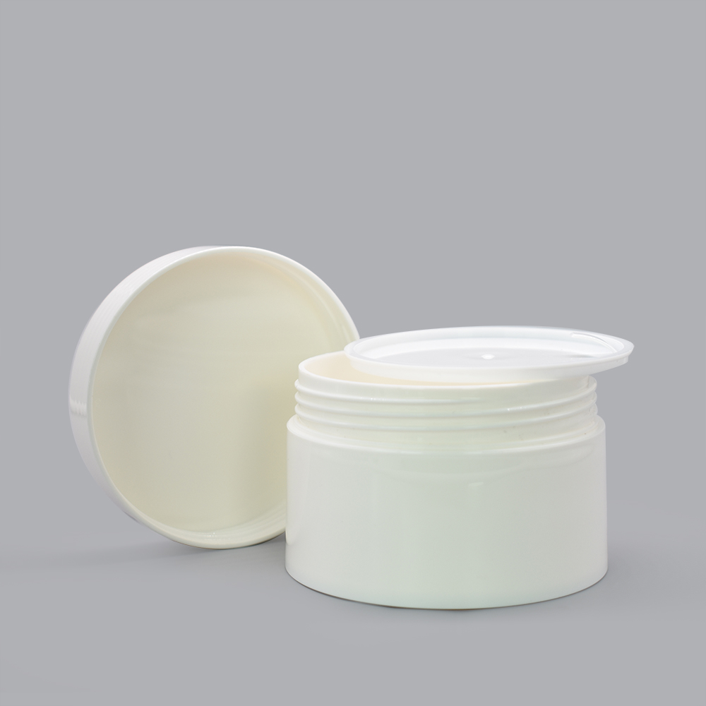 Hot sale 30g 50g 100g 120g pp jar new fashion white plain plastic cosmetic jar