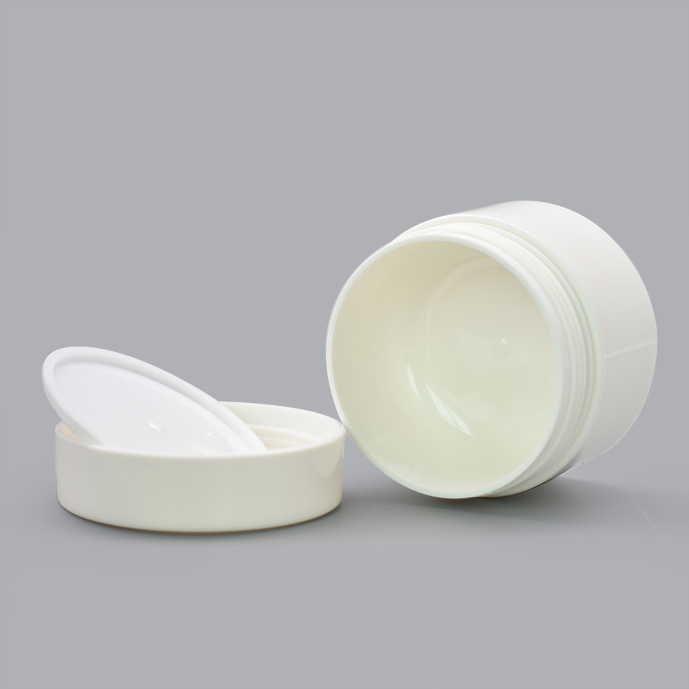 Hot sale 30g 50g 100g 120g pp jar new fashion white plain plastic cosmetic jar