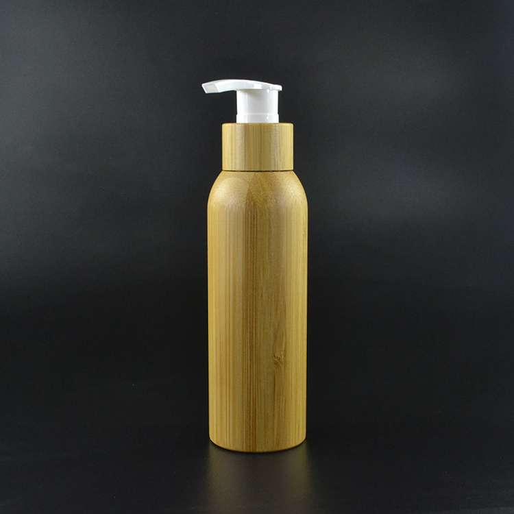 Hot sale 30ml 50ml 100ml 120ml 150ml empty cream lotion serum bamboo cosmetic bottles and jars for cosmetic packaging