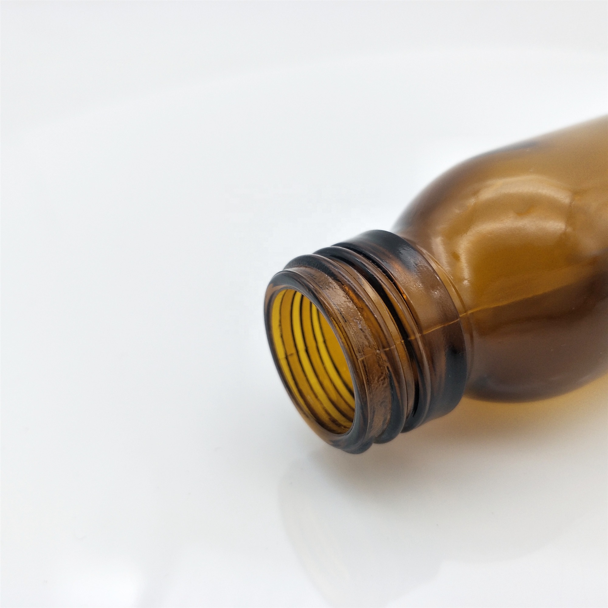 Hot sale 30ml,60ml,100ml,150ml,200ml,250ml,300ml Amber promrth cough syrup glass bottle