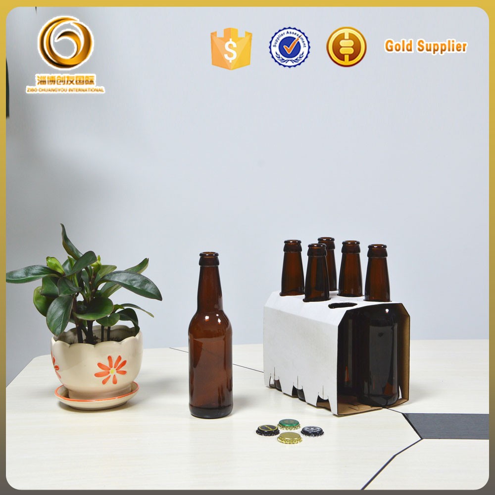 Hot sale 330ml beer glass bottles