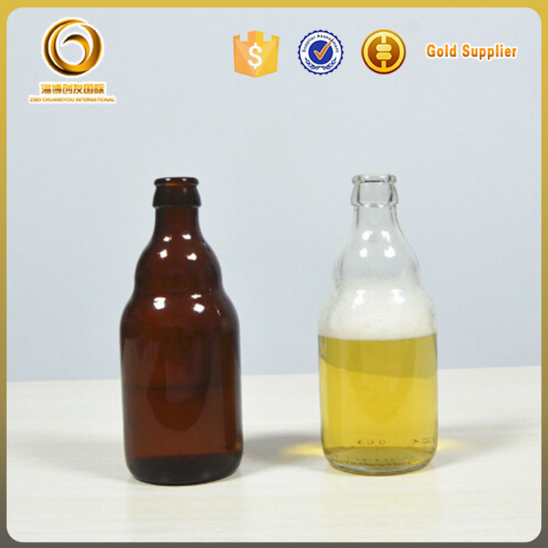 Hot sale 330ml beer glass bottles