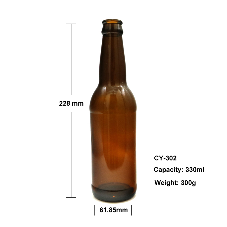 Hot sale 33cl beer bottle glass bottle for beer