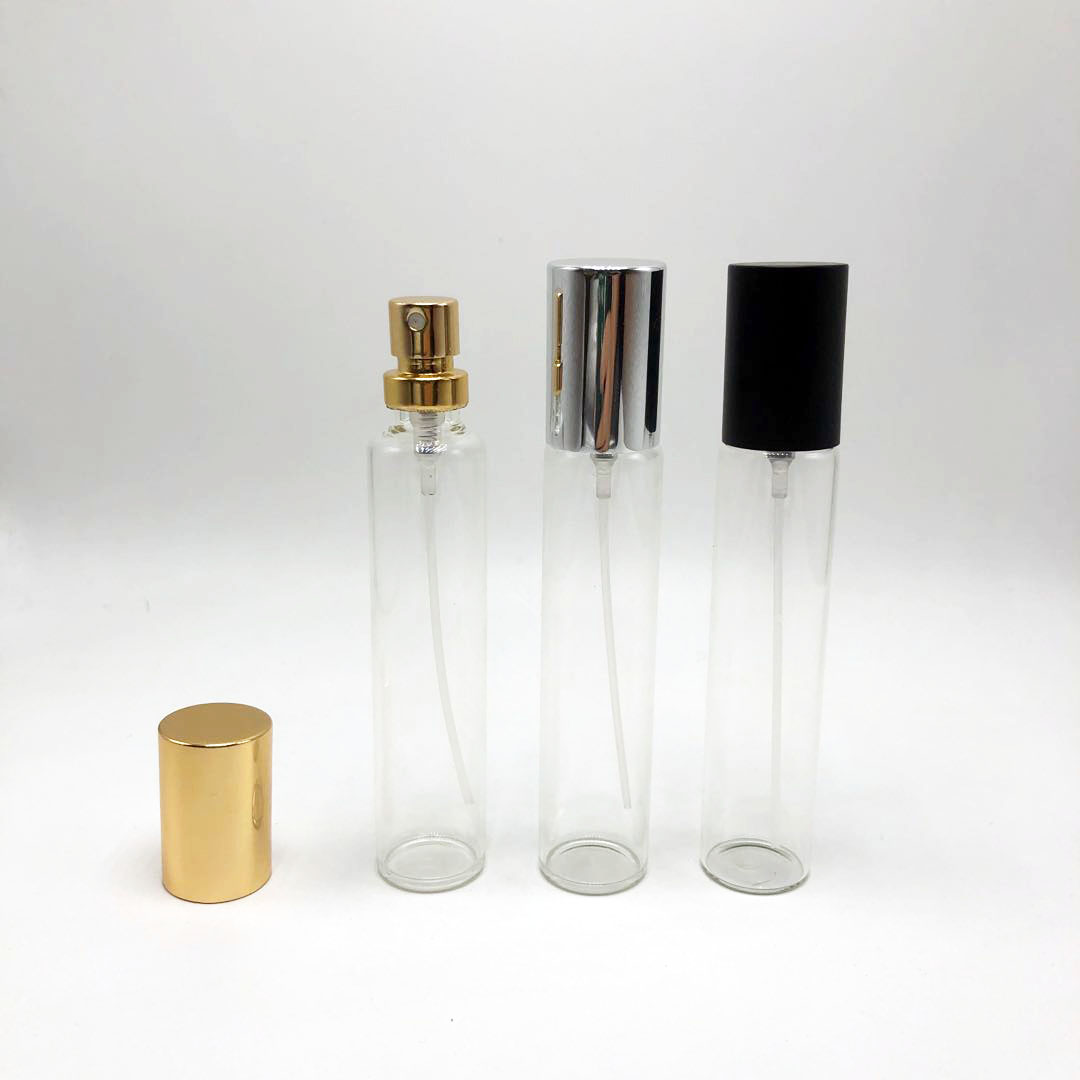 Hot sale 33ml perfume spray glass bottles crimp neck