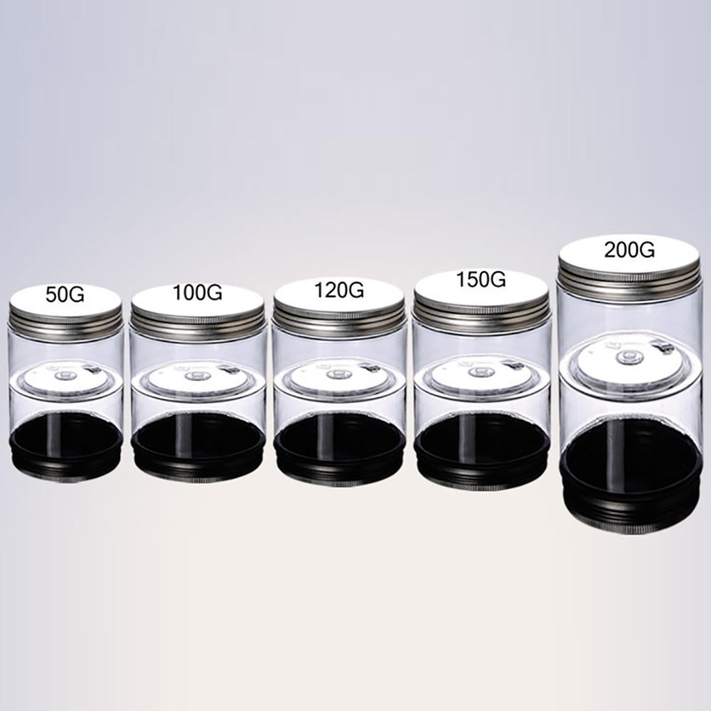 Hot sale 50g 100g 120g 150g 200g pp cream jar, pp plastic jar cosmetic jar seal