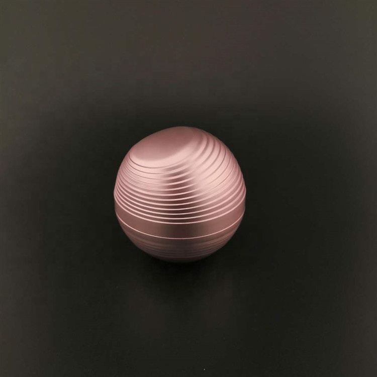 Hot sale 50g sphere shape acrylic jar for plastic cosmetic packaging