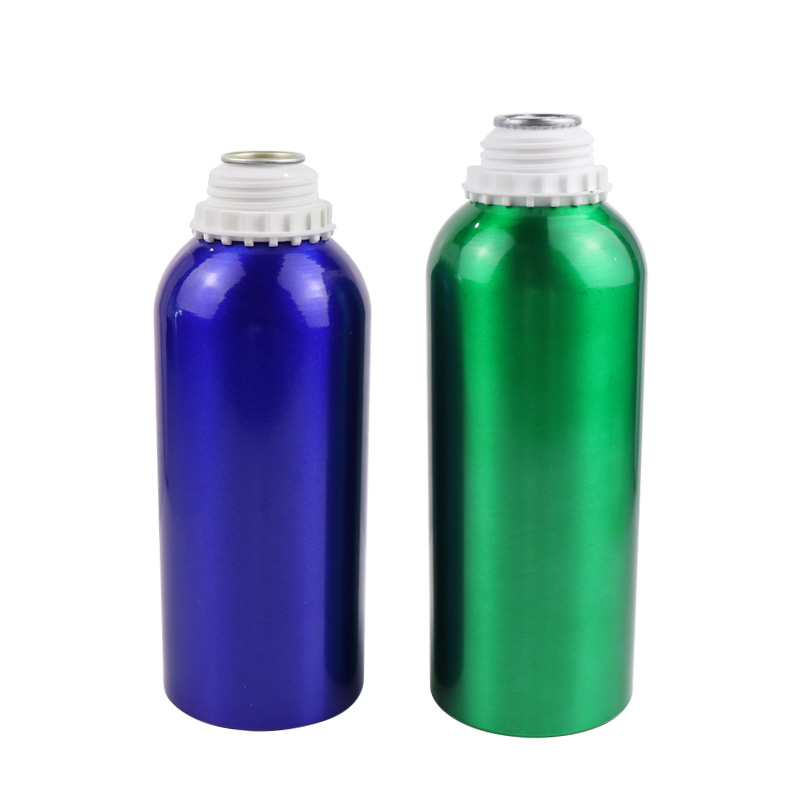 Hot sale 50ml 100ml 120ml 150ml 250ml 500ml aluminum essential oil bottles with screw cap
