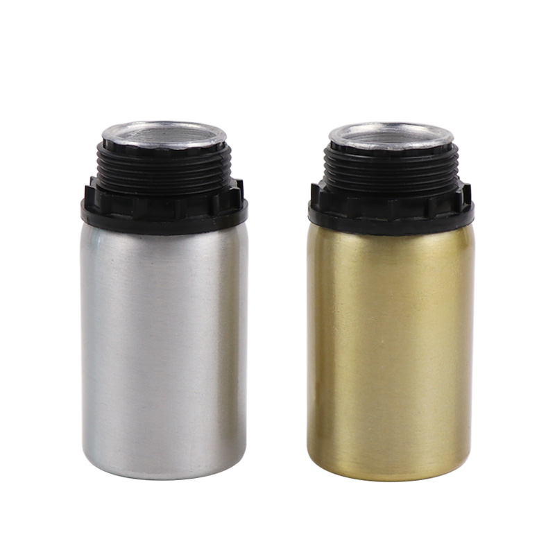Hot sale 50ml 100ml 120ml 150ml 250ml 500ml aluminum essential oil bottles with screw cap