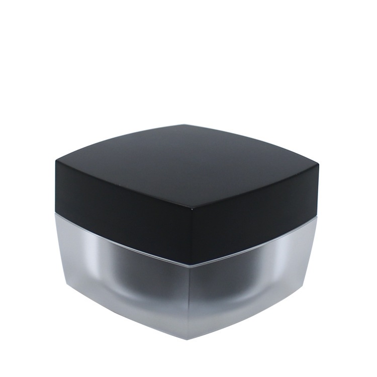 Hot sale 5G 10G 15G 30G 50G Square Acrylic frosted cosmetic jar