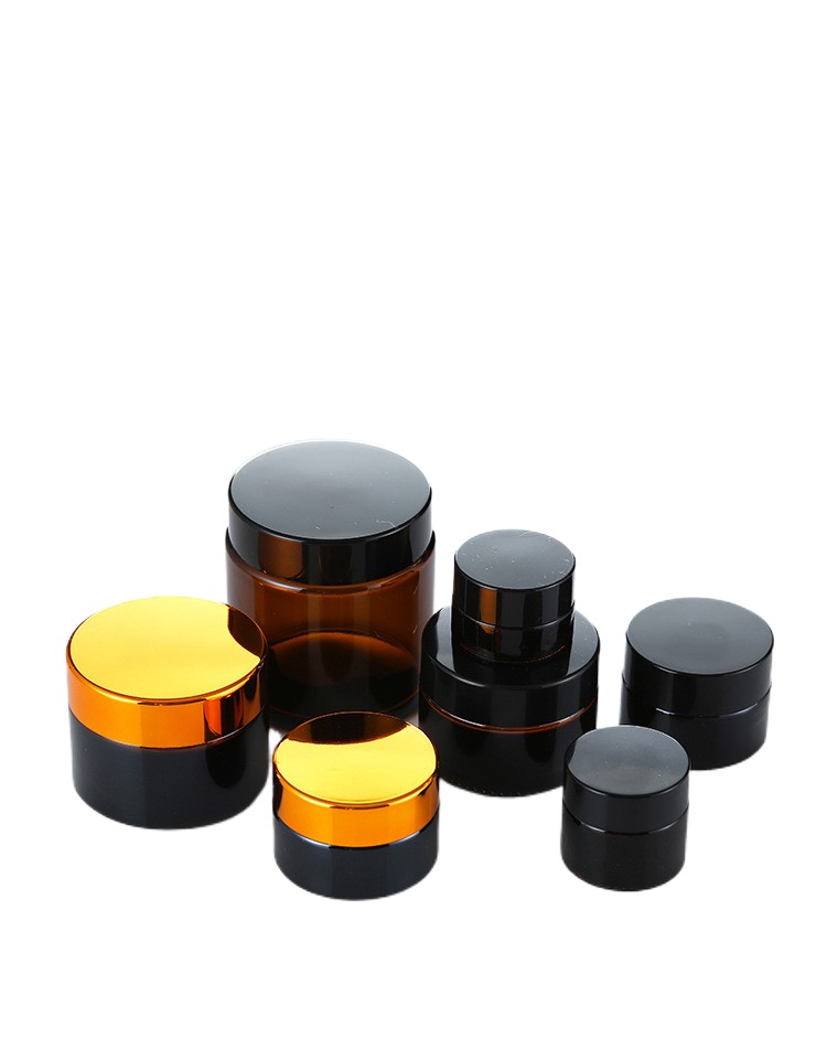 Hot sale 5g 10g 15g 20g 30g 50g 60g 100g cosmetic glass cream jar for eye hair and face